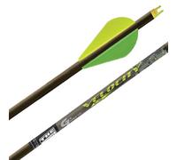 Gold Tip Velocity XT 600 Lot de 6 flèches avec ailettes de 5,1 cm Noir