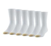 Gold Toe Chaussettes Homme (lot de 6), blanc, L