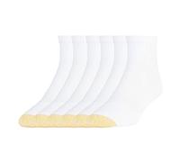Gold Toe Tech Ankle Socks, 6-Pairs Chaussettes athlétiques, Blanc, Taille Unique Homme