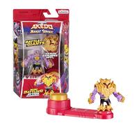 Gold Tusk, le guerrier géant des légendes d’Akedo Beast Strike. Combattants miniatures. L’armure se brise pendant le combat. Prêt ? À l'attaque ! Split Strike !