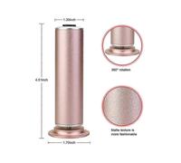 (Gold US) DermaVe Electric Foot Callus Remover With Pain Free Technology For Smooth And Soft Feet