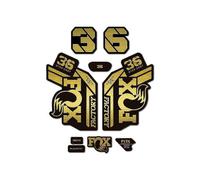 (Gold404)Stickers Compatible With Fox 36 Factory Step Cast 2021 Bike Fork