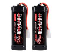 GOLDBAT 3600mAh 7.2V RC NiMH Batterie Compatible avec Tamiya Connecteur pour RC Car Boat RC Drone Traxxas LOSI RC Truck Associated HPI Kyosho Robot (2 Packs)