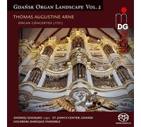 Goldberg Baroque Ensemble - Arne: Organ Concertos [Super-Audio Cd] Hybrid Sacd