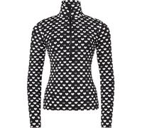 Goldbergh Femmes Première couche CUORI cuori black - S