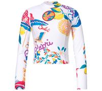 Goldbergh - Women's Giorgine Long Sleeve Rashguard - Lycra - XS - capri dream