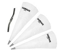 Goldblatt Lot de 4 sacs à mortier de maçonnerie pour carrelage - Comprend 3 sacs à joints résistants aux déchirures et 1 joint à brique pour travaux d'installation de carrelage