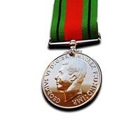 Goldbrothers13 Médaille militaire Médaille de la Défense de la Seconde Guerre mondiale du Service de Défense Britannique Médaille de la Campagne de Service civil Repro