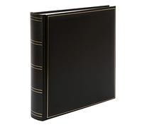goldbuch 31 385 Album photo classique avec 100 pages blanches et intercalaires en cristal Noir 30 x 31 cm