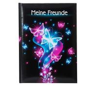 goldbuch 43577 Friendship Book Butterfly A5 with 88 Illustrated Pages for Nurser