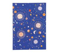 goldbuch 64 377 Carnet de notes au format A5 Motif celestial Turnowsky 200 pages blanches Papier 100 g/m² Couverture en papier imprimé avec gaufrage doré et marque-page env. 15 x 22 cm