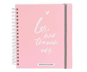 goldbuch 69168 Planner de mariage avec 150 pages illustrées et 12 chapitres pour mariage et mariée, motif imprimé