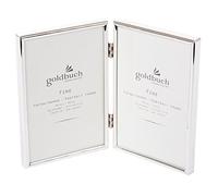 Goldbuch 960276 Fine Cadre pour 2 photos au format 10 x 15 cm Métal Argenté