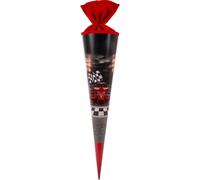 GOLDBUCH 97 089 Sac d'école Racing Champion - rond, noir/rouge, 70 cm