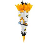 goldbuch 97 722 Kit de bricolage de sacs d'écolier - Sac à sucre 3D - Environ 70 cm - Sac d'école à bricoler et à concevoir - Sac cadeau pour garçons et filles - En carton - Pour la rentrée scolaire