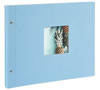 Goldbuch Album photo, lin, bleu ciel, 39x31 cm