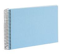 goldbuch Album Photo Lin Bleu Ciel Pages Blanches 24x17x2.8cm