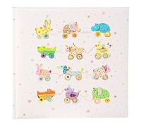 Goldbuch Animals on Wheels 25x25 60 pages blanches Album bébé 24632