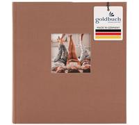 goldbuch Album photo en lin Noisette 30 x 31 x 4 cm