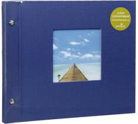 Goldbuch Bella Vista bleu 30x25 Album à vis 40 pages noires