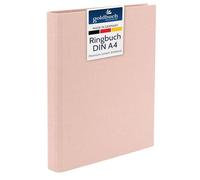 Goldbuch Bella Vista Classeur Photo à Anneaux, Lin, rosé, 26x32 cm
