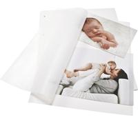 Goldbuch carton photo blanc DIN A4 avec pergamyn 20 feuilles 83001
