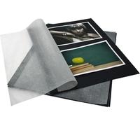 Goldbuch carton photo noir DIN A4 avec pergamine 20 feuilles 83006