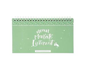 goldbuch Goldbuch 69521 Journal de grossesse avec 150 pages illustrées Motif petit miracle Vert 29,6 x 18 x 2 cm