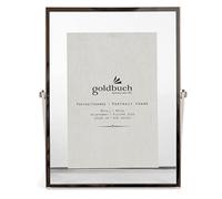 Goldbuch Loft - Cadre photo en métal - Argenté - 10 x 15 cm - Pour 1 image/photo - Avec support - Environ 16 x 20,5 x 1 cm