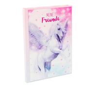 goldbuch Pegasus 43204 Livre d'amitié 3D Format A5 à remplir avec 88 Pages illustrées Couverture avec Impression Artistique Env. 15 x 21 x 1,5 cm