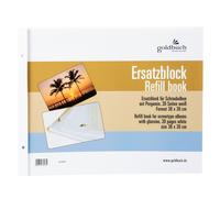 Goldbuch Refill Book 38x30 30 white pages + screws 83078