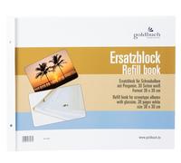 Goldbuch Refill Book 38x30 30 white pages + screws 83078