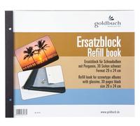 Goldbuch Set, Pages Noires, 29X24 Cm