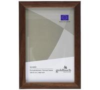 goldbuch Skandi Cadre Photo 10 x 15 cm, Cadre en Bois véritable, Cadre Photo à Poser, Cadre en Bois avec Support Mural, Cadre Photo Marron