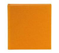 Goldbuch Summertime 27 705 Album photo jaune avec 60 pages blanches, livre photo Jumbo avec couverture en lin et verre, album photo à coller jusqu'à 336 photos, album souvenir 30 x 31 cm, relié