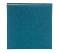 Goldbuch Summertime 27 711 Album photo bleu clair avec 60 pages blanches, livre photo Jumbo avec couverture en lin et verre, album photo à coller jusqu'à 336 photos, album souvenir 30 x 31 cm, relié