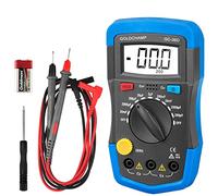 GOLDCHAMP Testeur de Condensateur Numérique,Capacitance Meter LCD 0.1pF-20000uF Testeur de Condensateur mF uF Compteur de Condensateur,Écran 1999 max