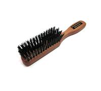 Golddachs Brosse à cheveux droite 100% poils de sanglier Poire 4 rangées