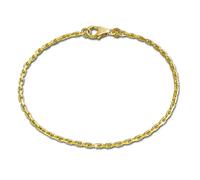 Golddream 18,5cm Bracelet Ancre Diamant Diamant 8 Carats Or Jaune 333 Gda0028y