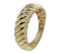Golddream Bague Or Grand Torsadé Taille 56 Or Jaune 333 Gdr556y56