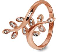 GoldDream Bague zircon 333 or rose T. 54 or rose Femme Bijoux GDR515E54