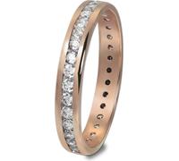 GoldDream Bague zircon 333 or rose T. 58 or rose Femme Bijoux GDR520E58