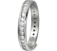 GoldDream Bague Zirconia 333 or blanc Gr. 54 argent, blanc Femme Bijoux GDR520J54