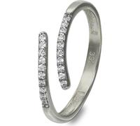 GoldDream Bague Zirconia 333 or blanc Gr. 54 argent, blanc Femme Bijoux GDR524J54