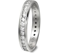 GoldDream Bague Zirconia 333 or blanc Gr. 60 argent, blanc Femme Bijoux GDR520J60