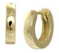 Golddream Boucles Doreilles Créoles Or Jaune 333 Boucles Doreilles Polies 12mm Gdo5669y