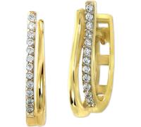 GoldDream Boucles d'oreilles GoldDream Boucles d'oreilles Créoles VRAI or jaune 333 D2GDO5661Y