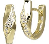 GoldDream Boucles d'oreilles GoldDream Boucles d'oreilles Créoles VRAI or jaune 333 D2GDO5707Y