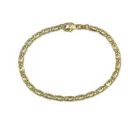 GoldDream bracelet 8 carats 19cm 333 or jaune œil de tigre creux brillant D2GDA0339Y