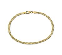 GoldDream bracelet 8 carats 19cm 333 or jaune jumeau D2GDA0099Y